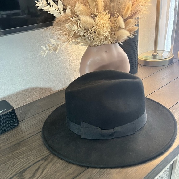 NWT J.Crew Western Hat Grosgrain Trim 100% Wool Hat Sz S-M